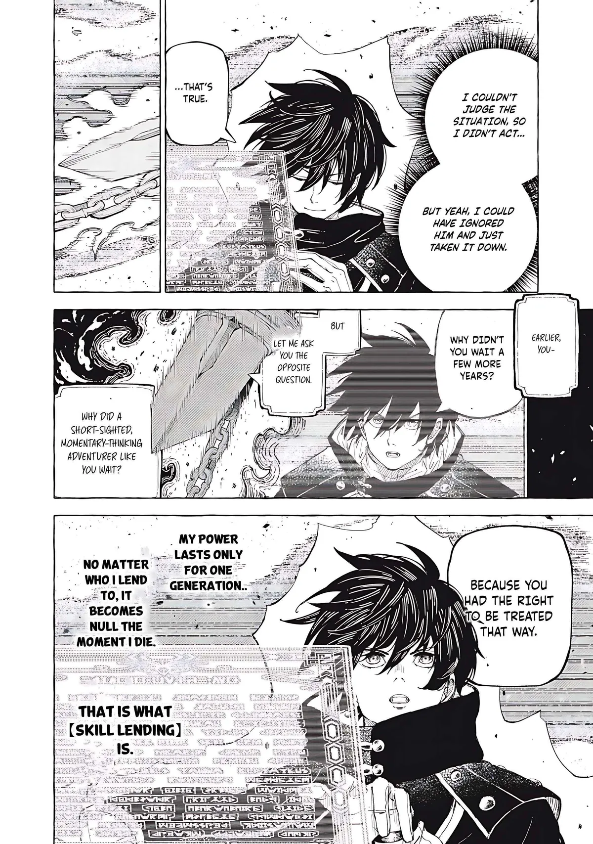 Skill Lender’s retrieving (Tale) ~I told you it’s 10% per 10 days at first, didn’t I~ Chapter 61 page 9 - 