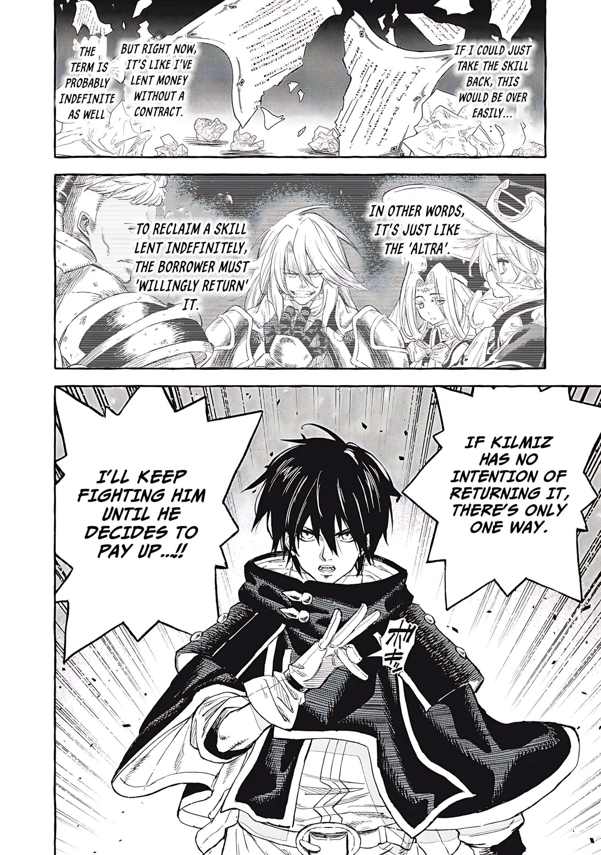 Skill Lender’s retrieving (Tale) ~I told you it’s 10% per 10 days at first, didn’t I~ Chapter 67 page 19 - 