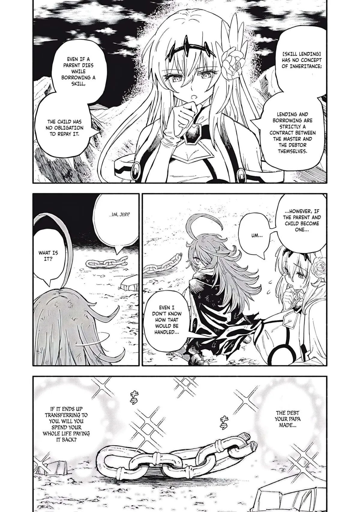 Skill Lender’s retrieving (Tale) ~I told you it’s 10% per 10 days at first, didn’t I~ Chapter 84 page 9 - 
