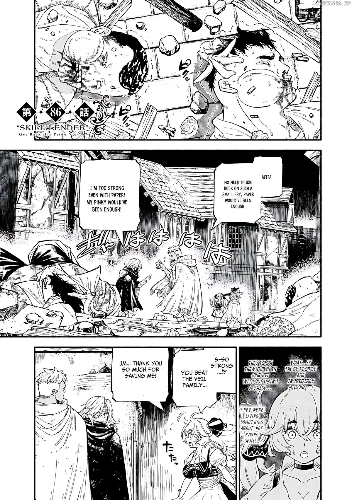 Skill Lender’s retrieving (Tale) ~I told you it’s 10% per 10 days at first, didn’t I~ Chapter 86 page 2 - 