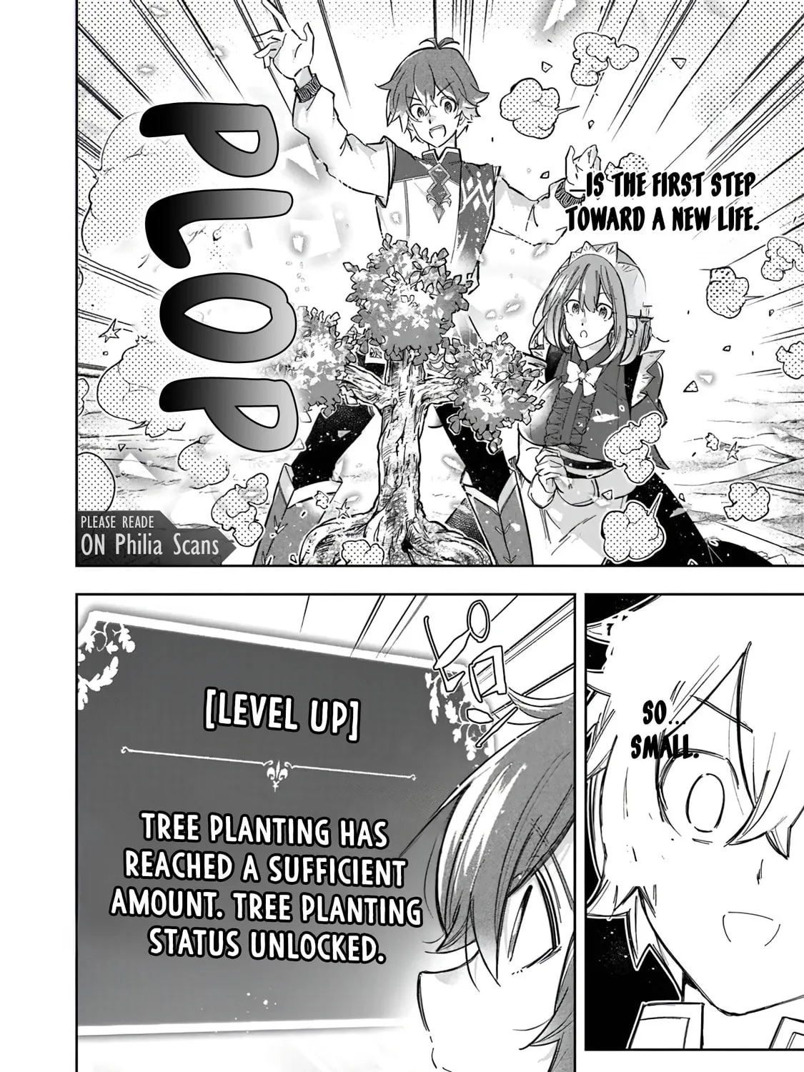 Skill "Shokuju" wo Tsukatte Tsuihou-saki de Nonbiri Kaitaku Hajimemasu Chapter 1 page 63 - 