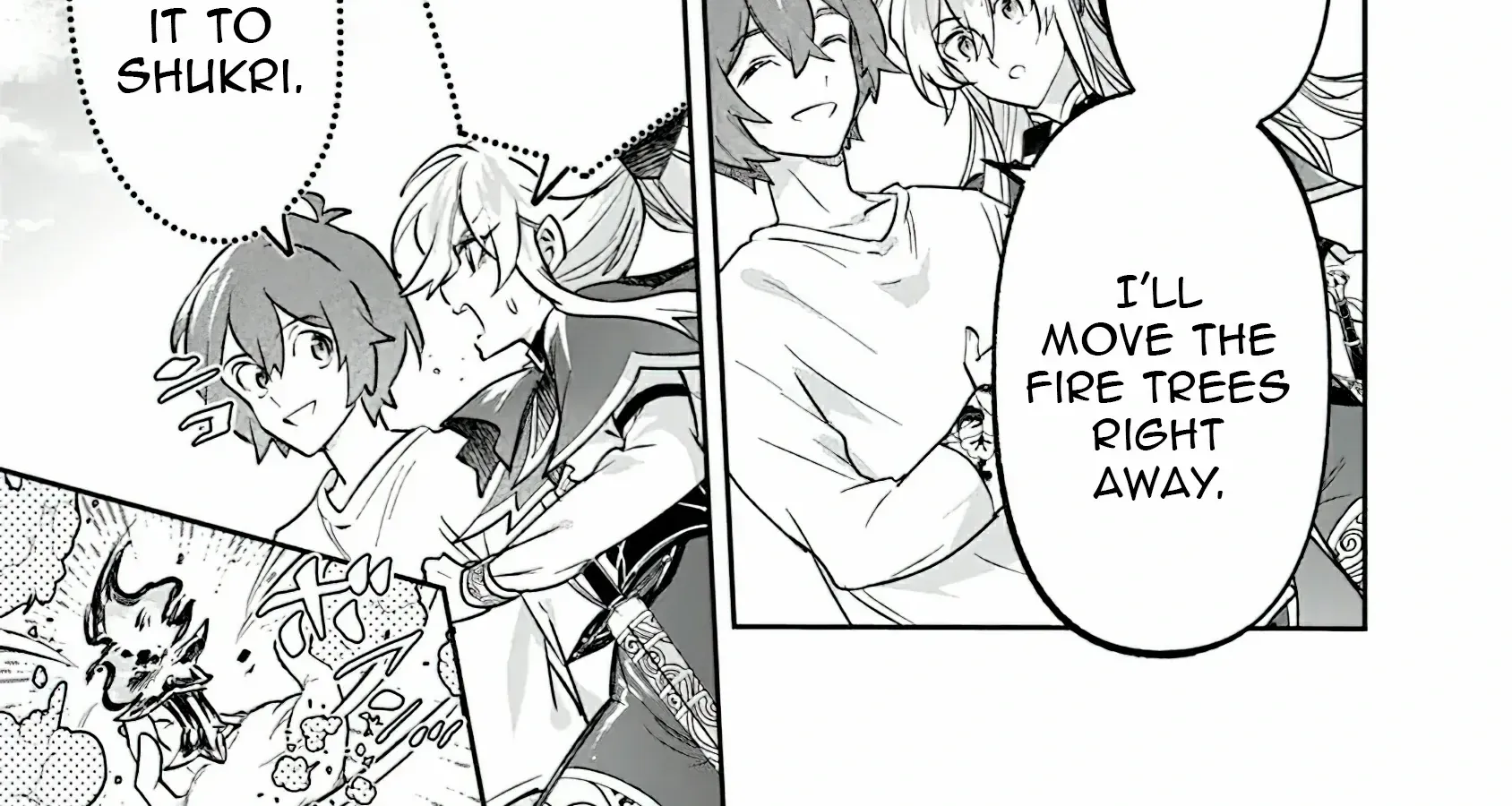 Skill "Shokuju" wo Tsukatte Tsuihou-saki de Nonbiri Kaitaku Hajimemasu Chapter 14 page 26 - 
