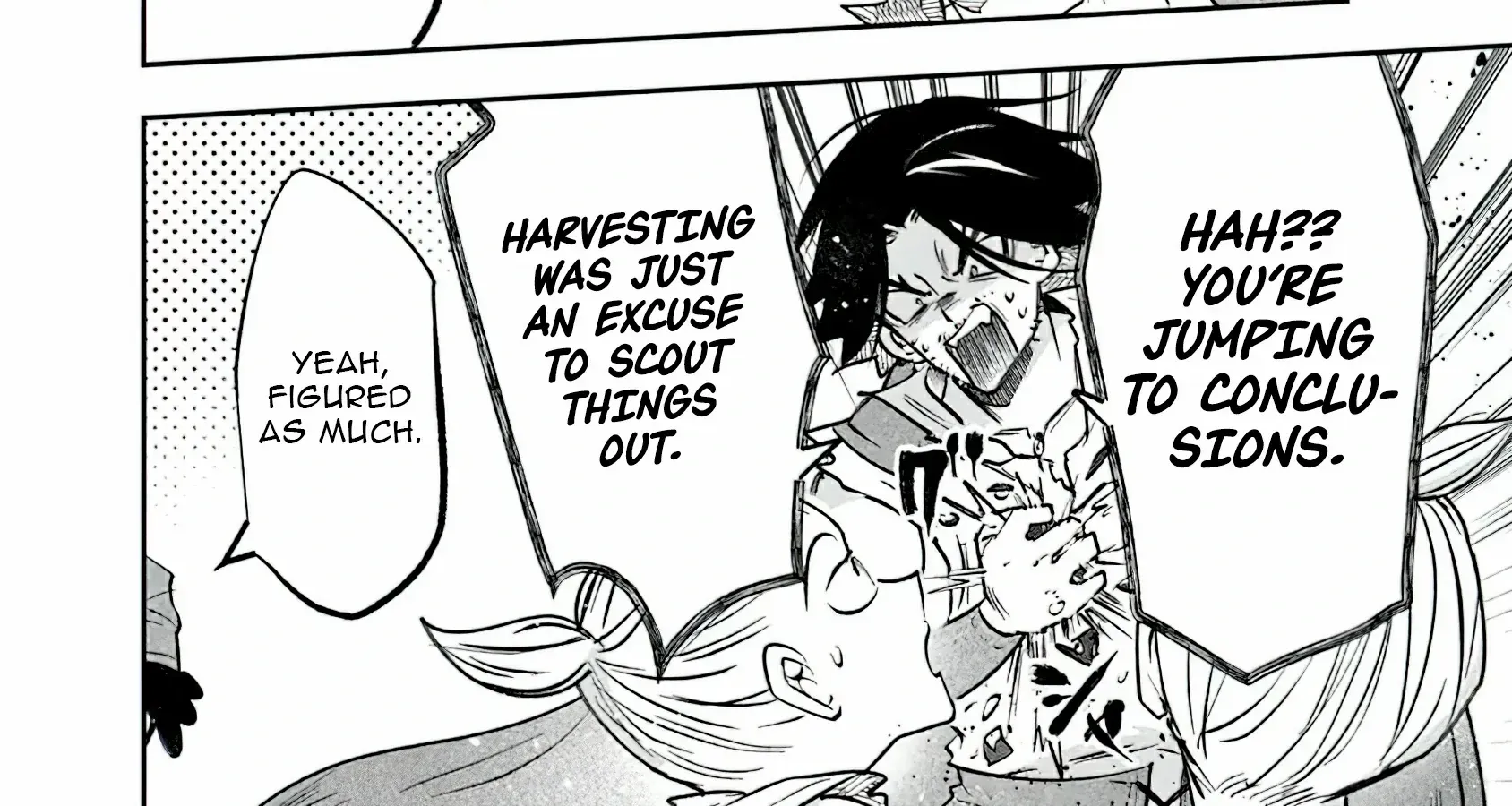 Skill "Shokuju" wo Tsukatte Tsuihou-saki de Nonbiri Kaitaku Hajimemasu Chapter 14 page 36 - 