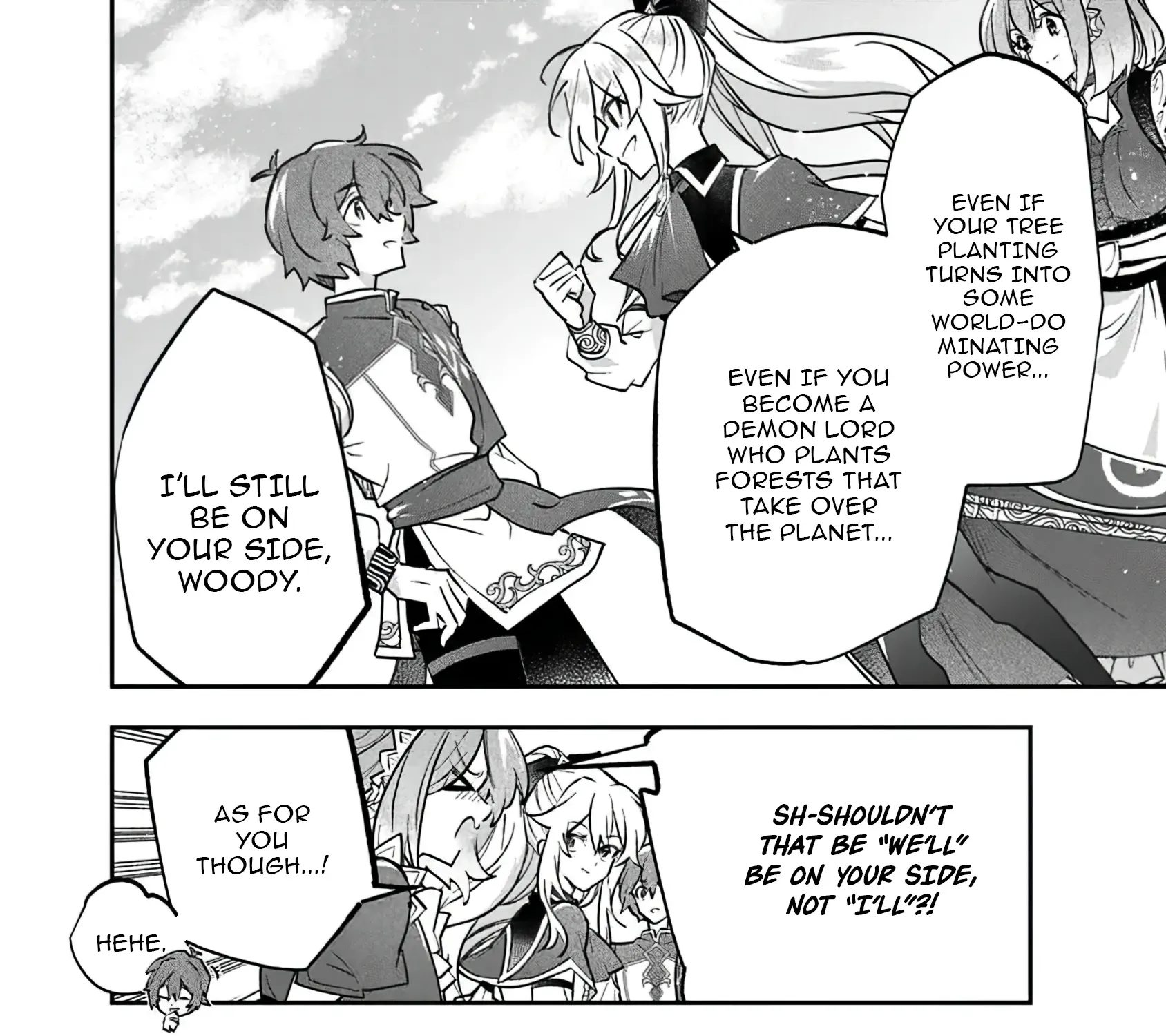 Skill "Shokuju" wo Tsukatte Tsuihou-saki de Nonbiri Kaitaku Hajimemasu Chapter 16 page 54 - 