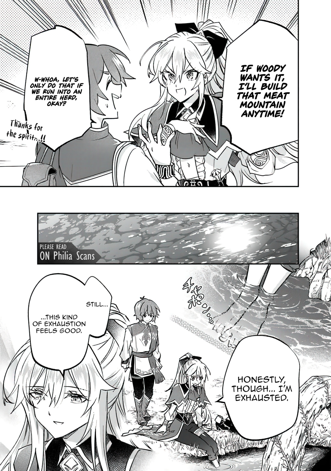 Skill "Shokuju" wo Tsukatte Tsuihou-saki de Nonbiri Kaitaku Hajimemasu Chapter 18.1 page 8 - 