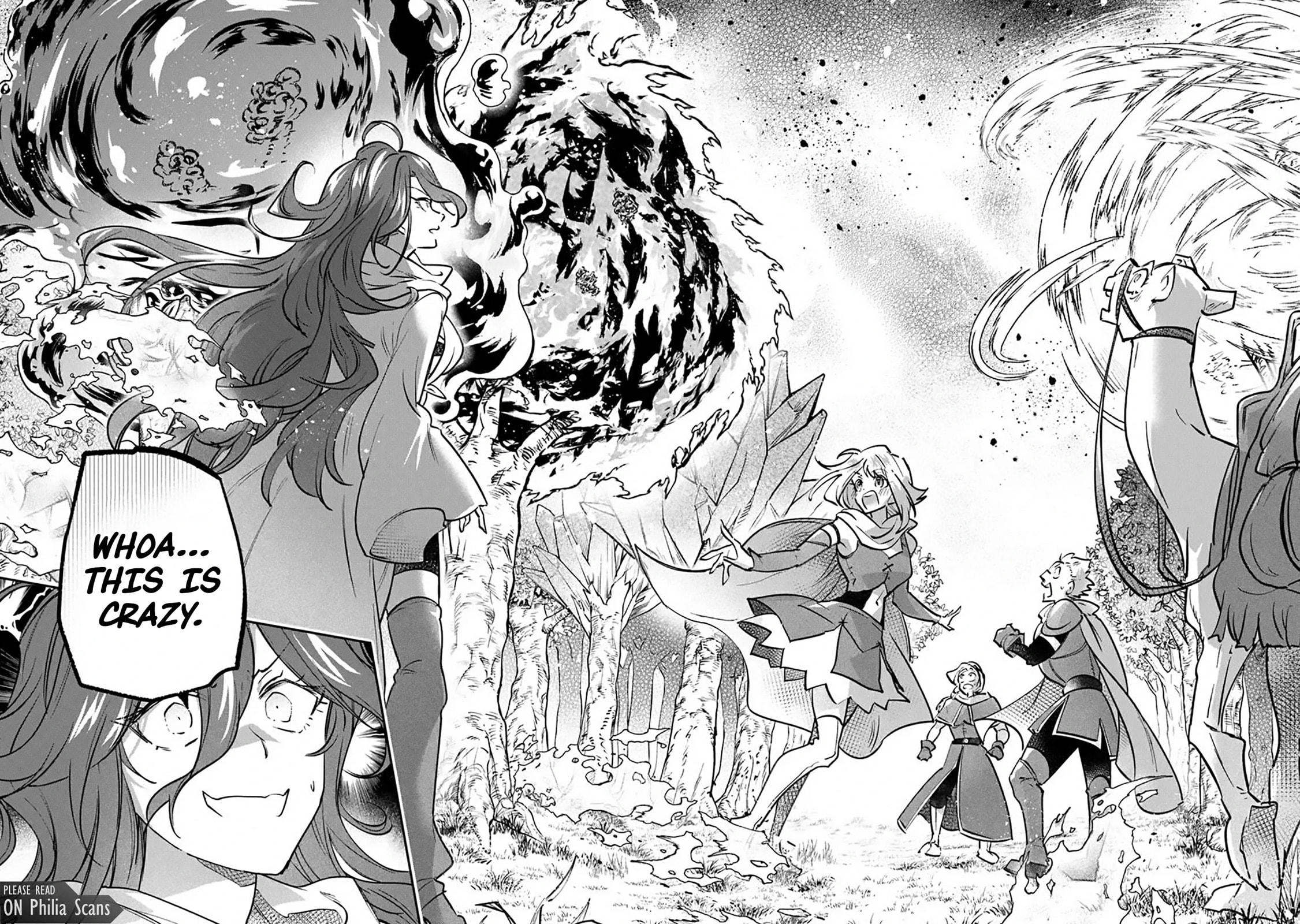 Skill "Shokuju" wo Tsukatte Tsuihou-saki de Nonbiri Kaitaku Hajimemasu Chapter 20.1 page 3 - 