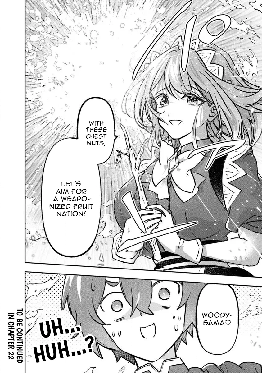 Skill "Shokuju" wo Tsukatte Tsuihou-saki de Nonbiri Kaitaku Hajimemasu Chapter 21.2 page 17 - 