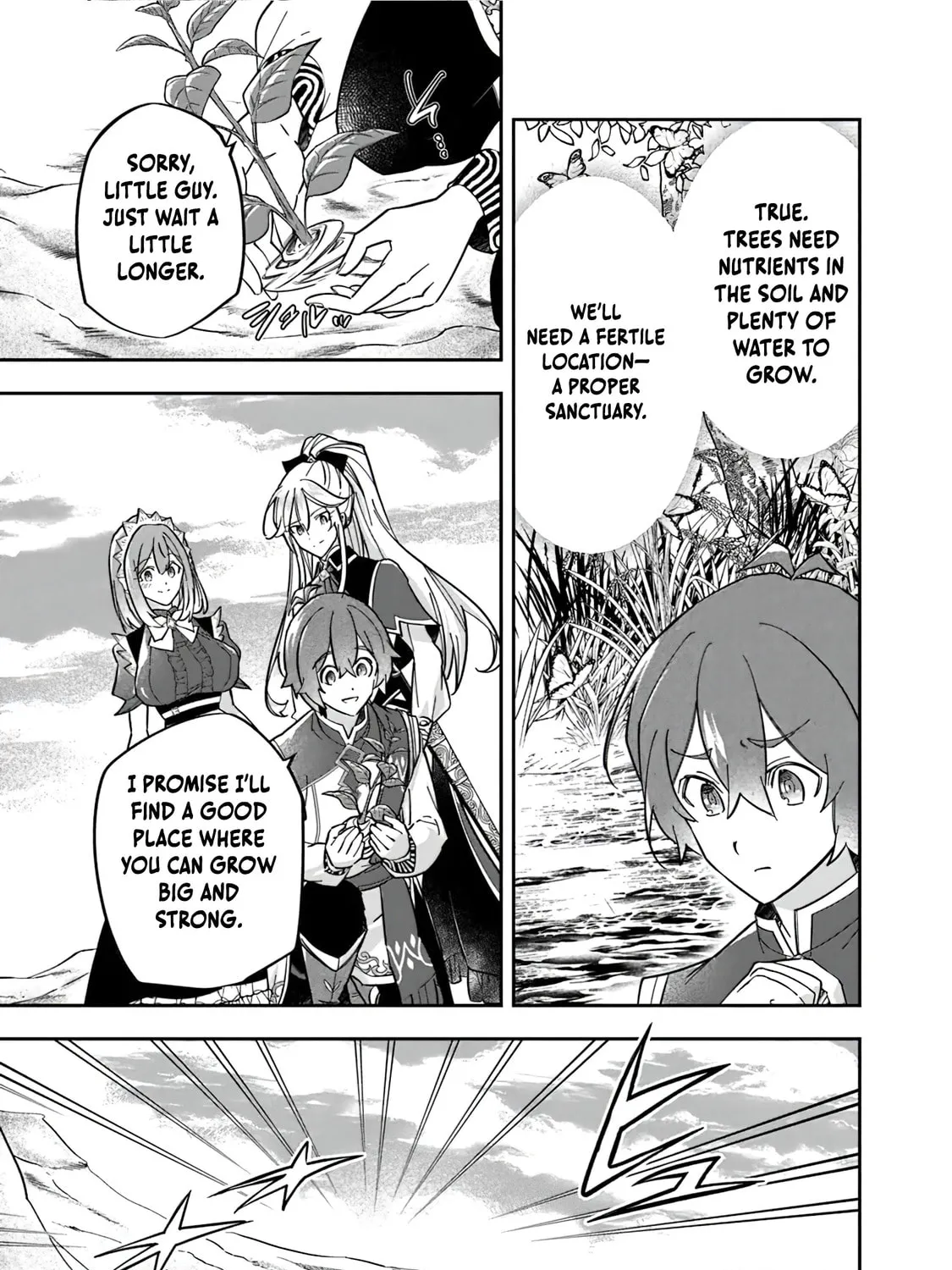 Skill "Shokuju" wo Tsukatte Tsuihou-saki de Nonbiri Kaitaku Hajimemasu Chapter 4 page 30 - 