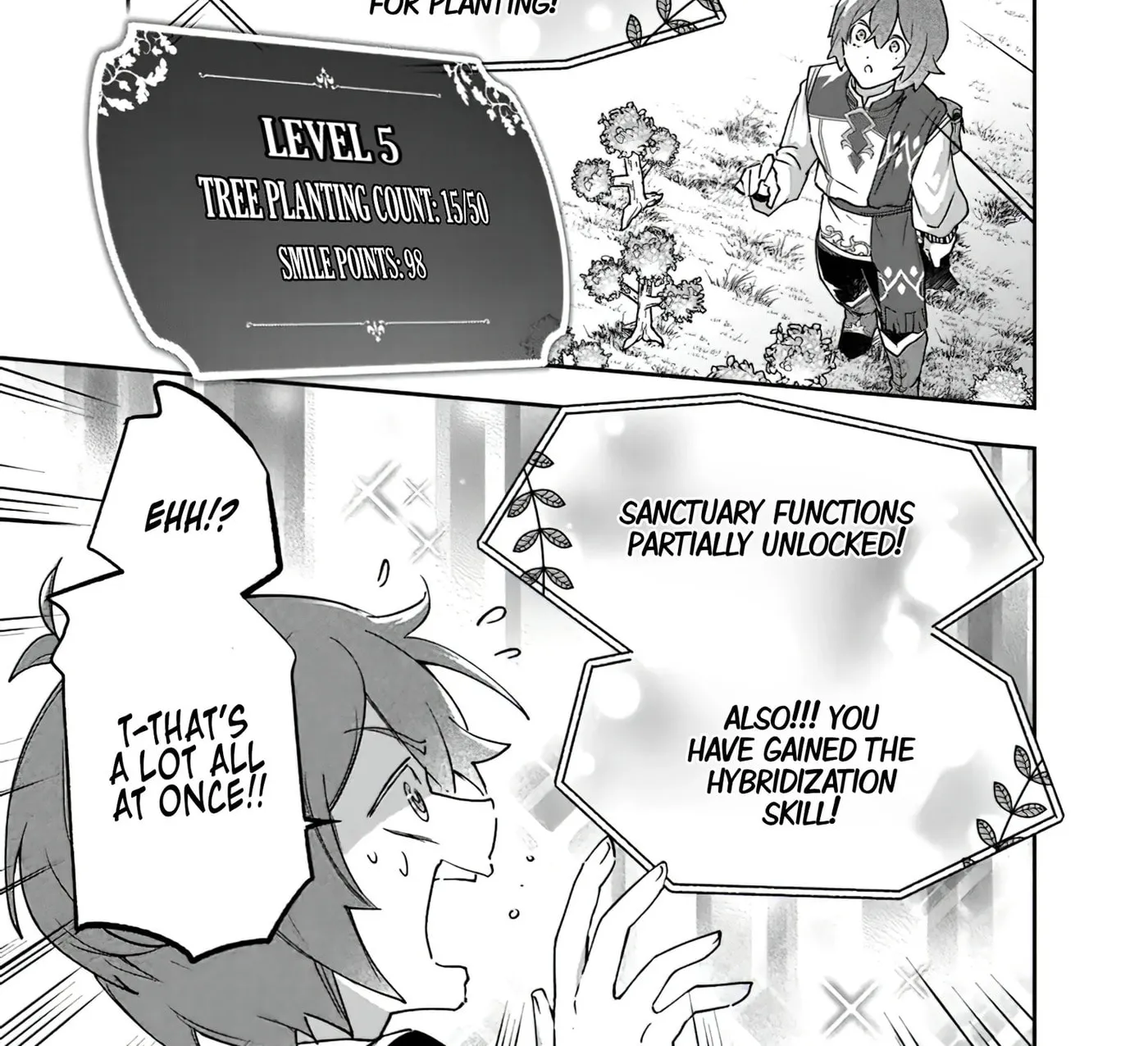 Skill "Shokuju" wo Tsukatte Tsuihou-saki de Nonbiri Kaitaku Hajimemasu Chapter 7.2 page 2 - 