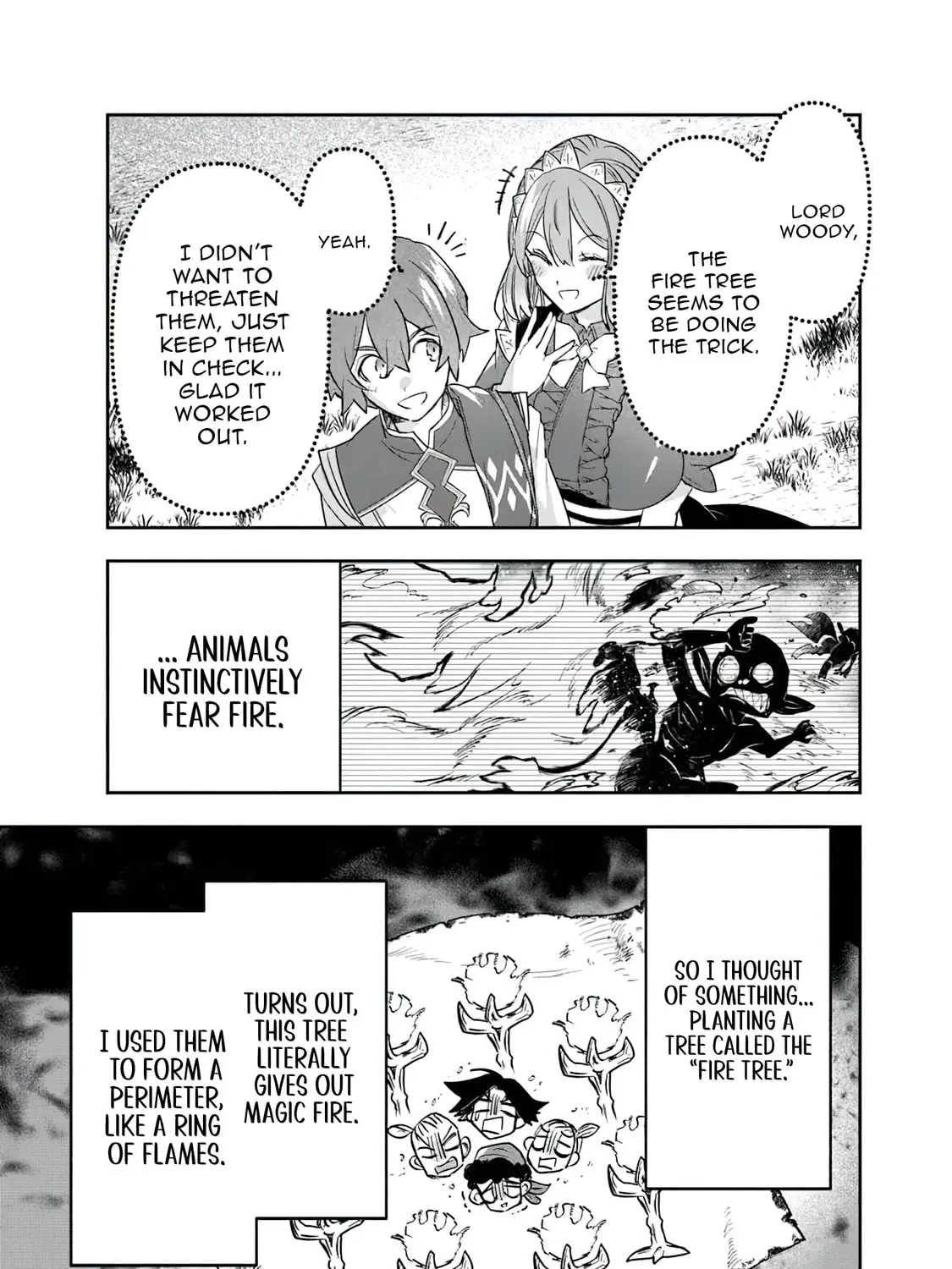 Skill "Shokuju" wo Tsukatte Tsuihou-saki de Nonbiri Kaitaku Hajimemasu Chapter 9.1 page 21 - 