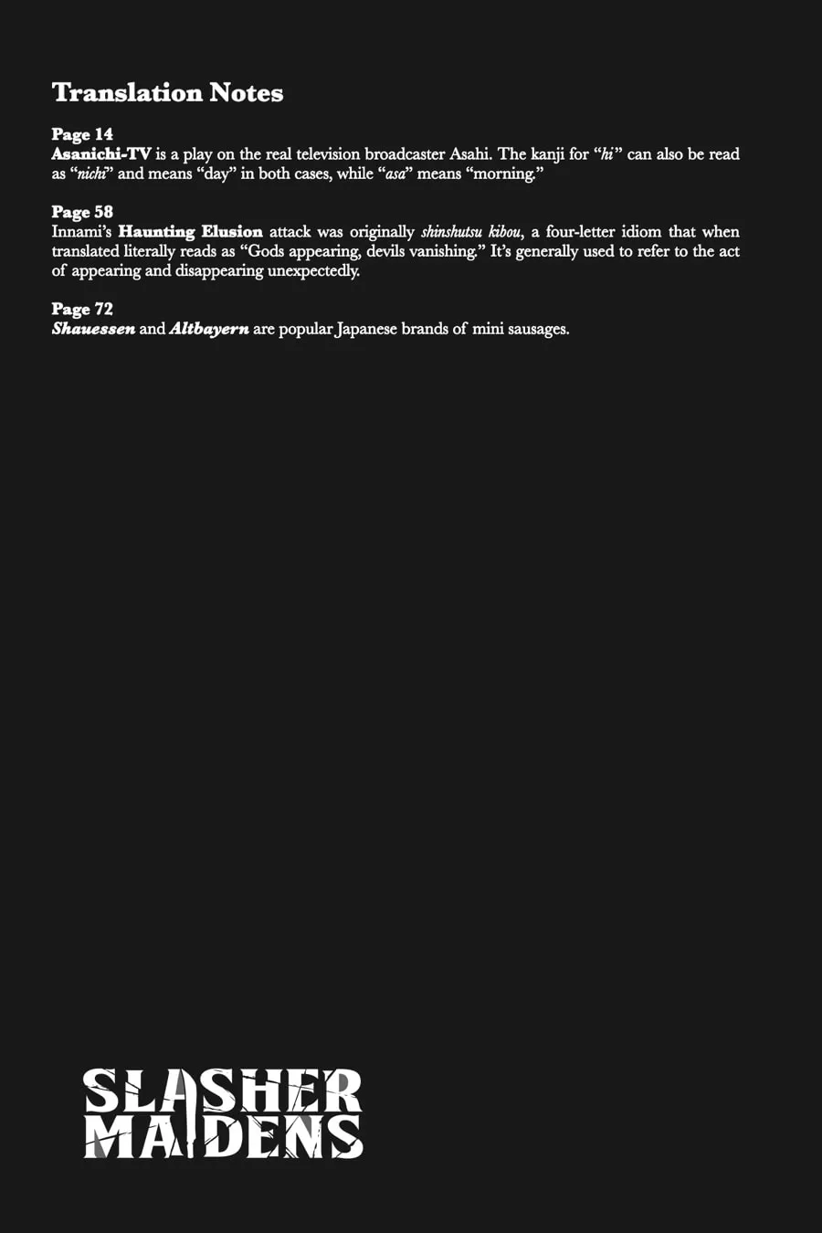 Slasher Maidens Chapter 27 page 43 - 
