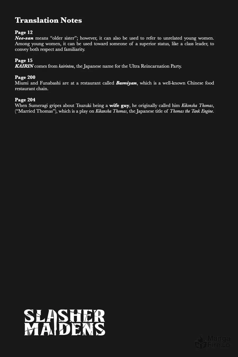 Slasher Maidens Chapter 32.5 page 25 - 