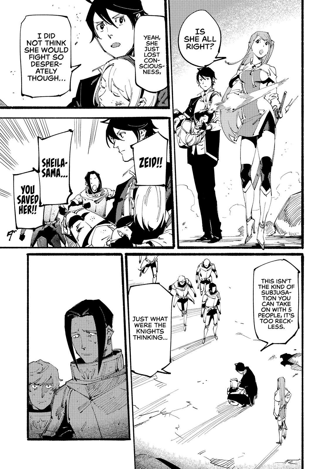 Slave Of Black Knight Chapter 9 page 9 - 