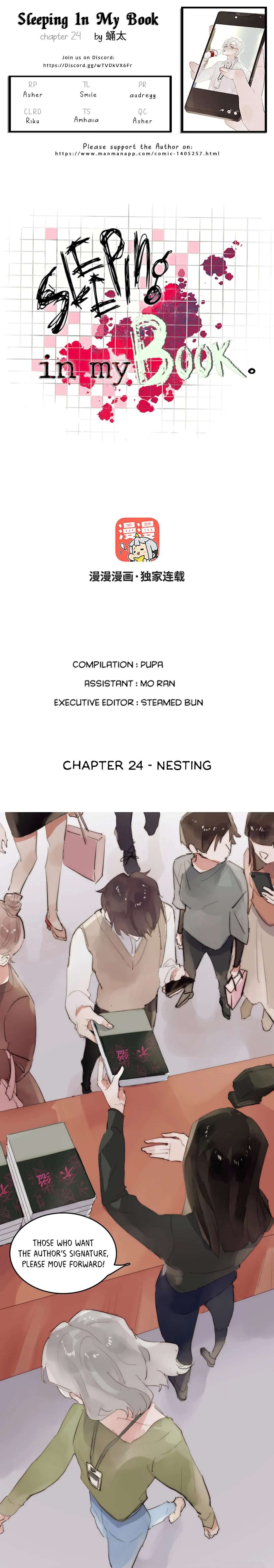 Sleeping In My Book Chapter 24 page 1 - 