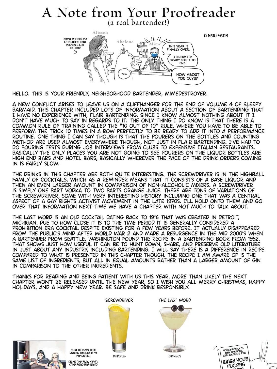 Sleepy Barmaid Chapter 28 page 44 - 