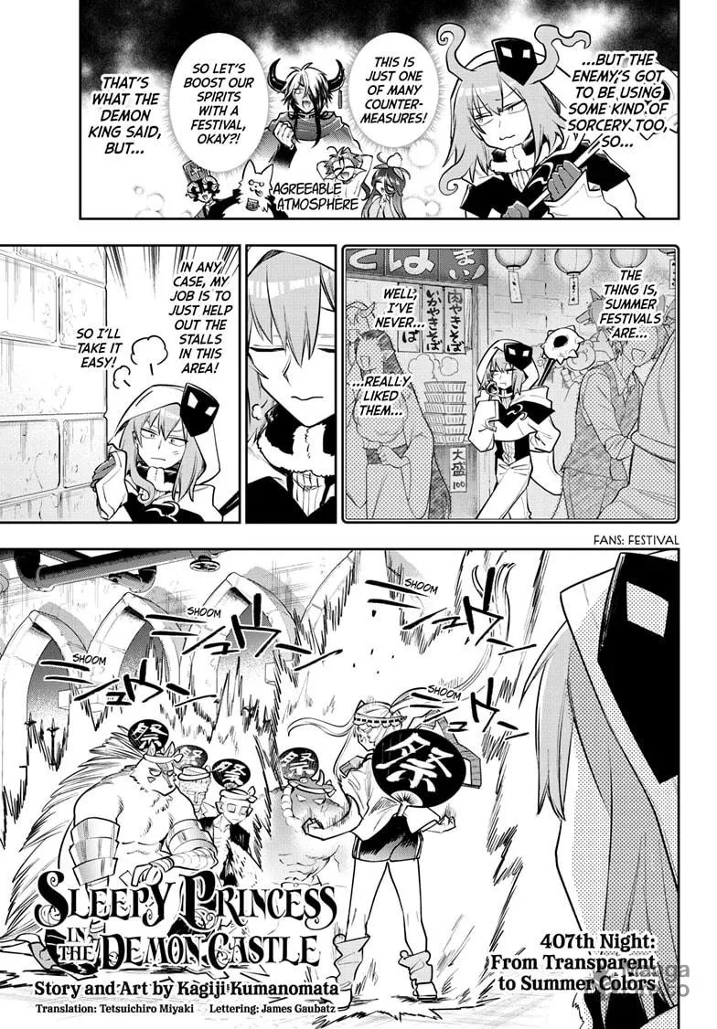 Sleepy Princess in the Demon Castle Chapter 407 page 3 - 