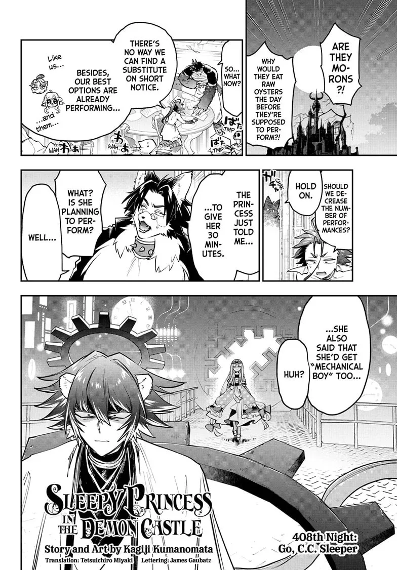 Sleepy Princess in the Demon Castle Chapter 408 page 2 - 