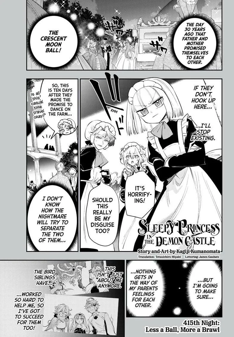 Sleepy Princess in the Demon Castle Chapter 415 page 2 - 
