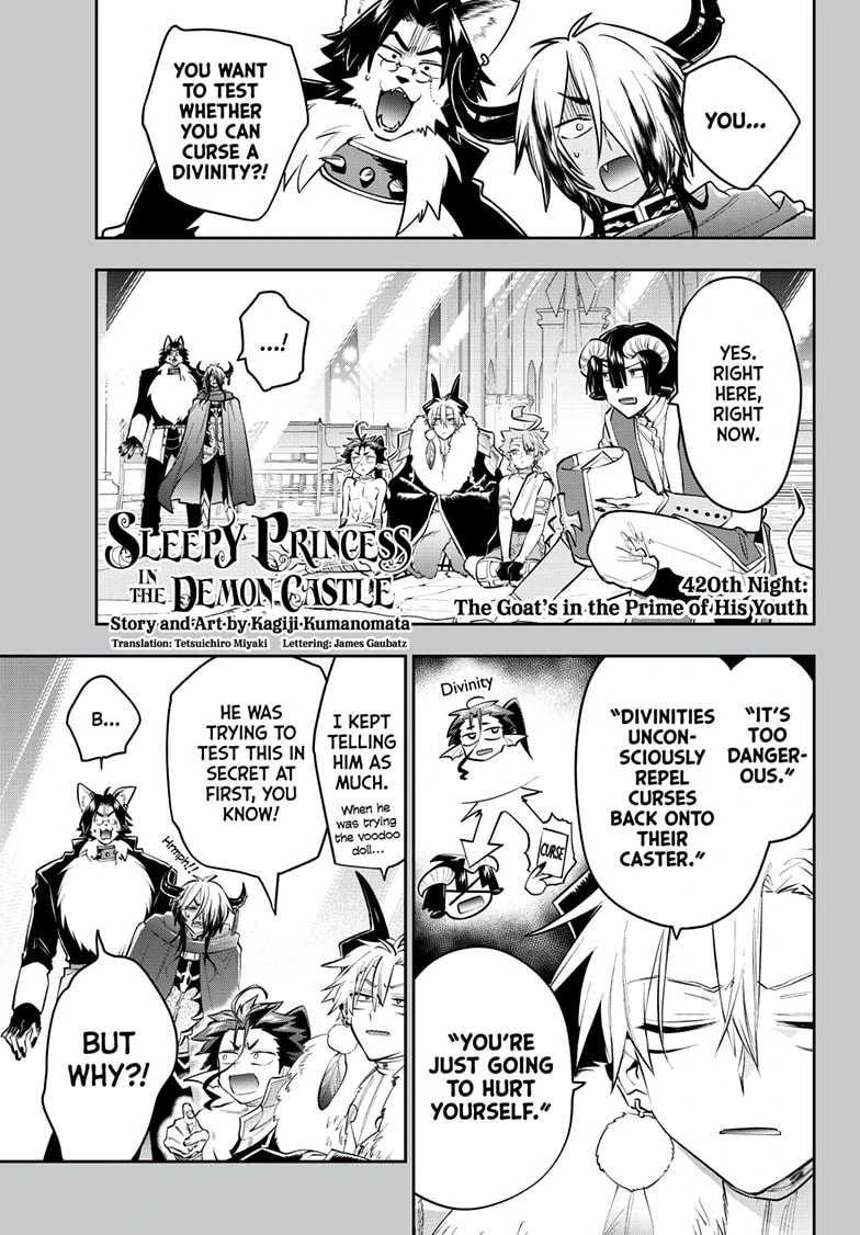 Sleepy Princess in the Demon Castle Chapter 420 page 1 - 