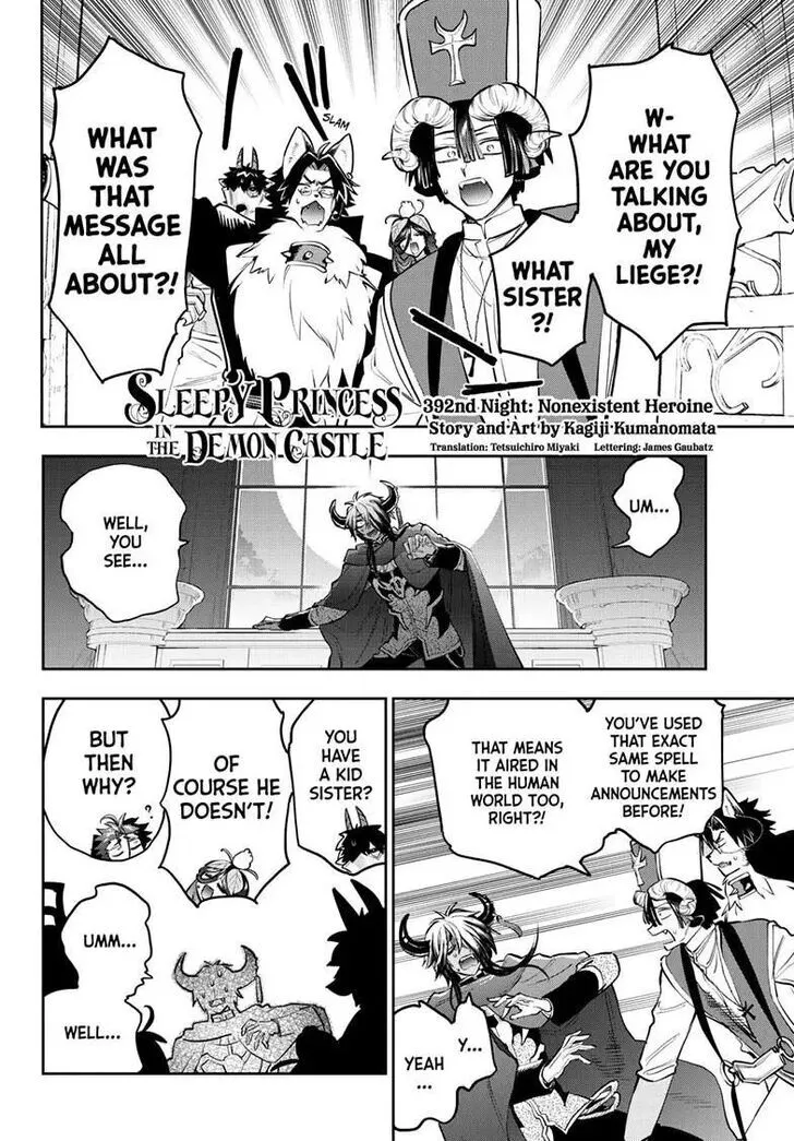 Sleepy Princess in the Demon Castle Chapter 6.1 page 2 - 