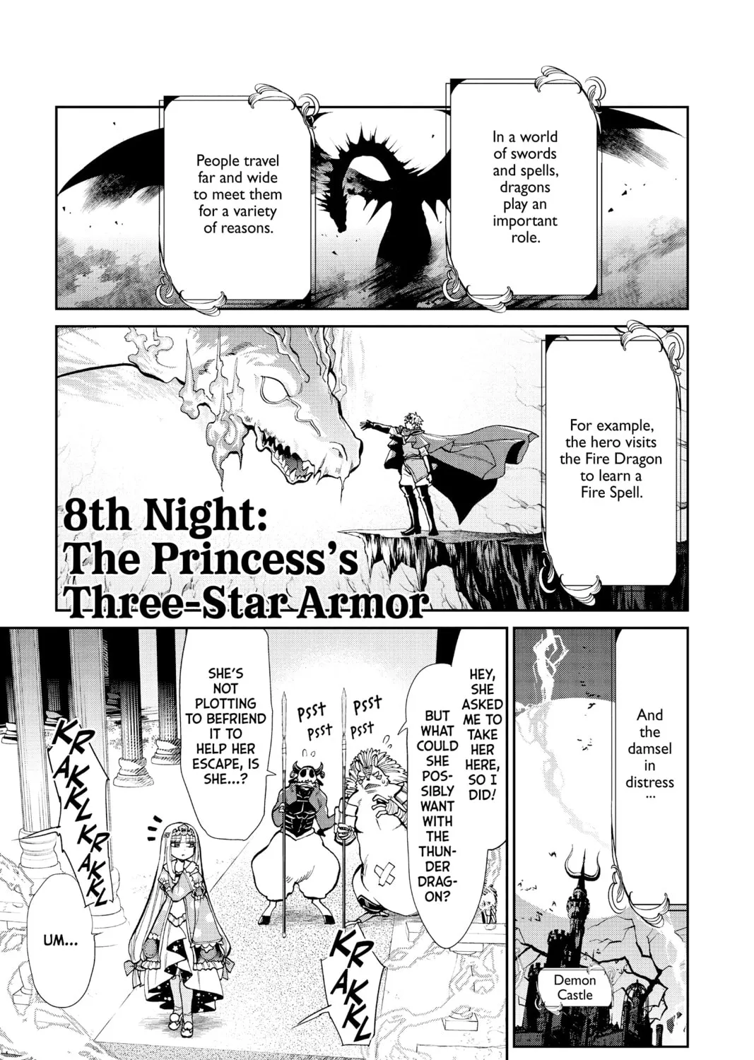 Sleepy Princess in the Demon Castle Chapter 8 page 1 - 