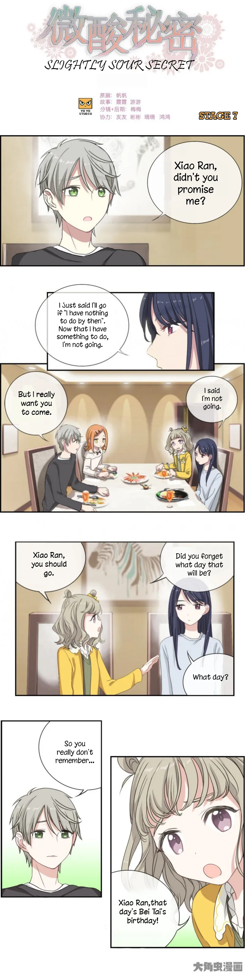 Slightly Sour Secret Chapter 7 page 2 - 