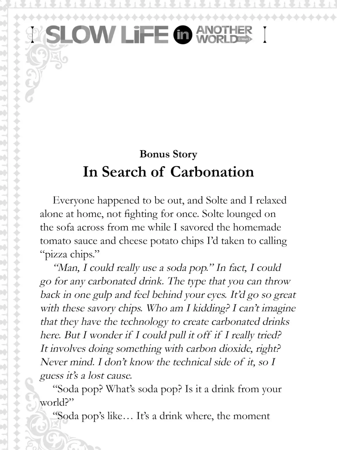 Slow Life In Another World (I Wish!) Chapter 0.3 page 1 - 