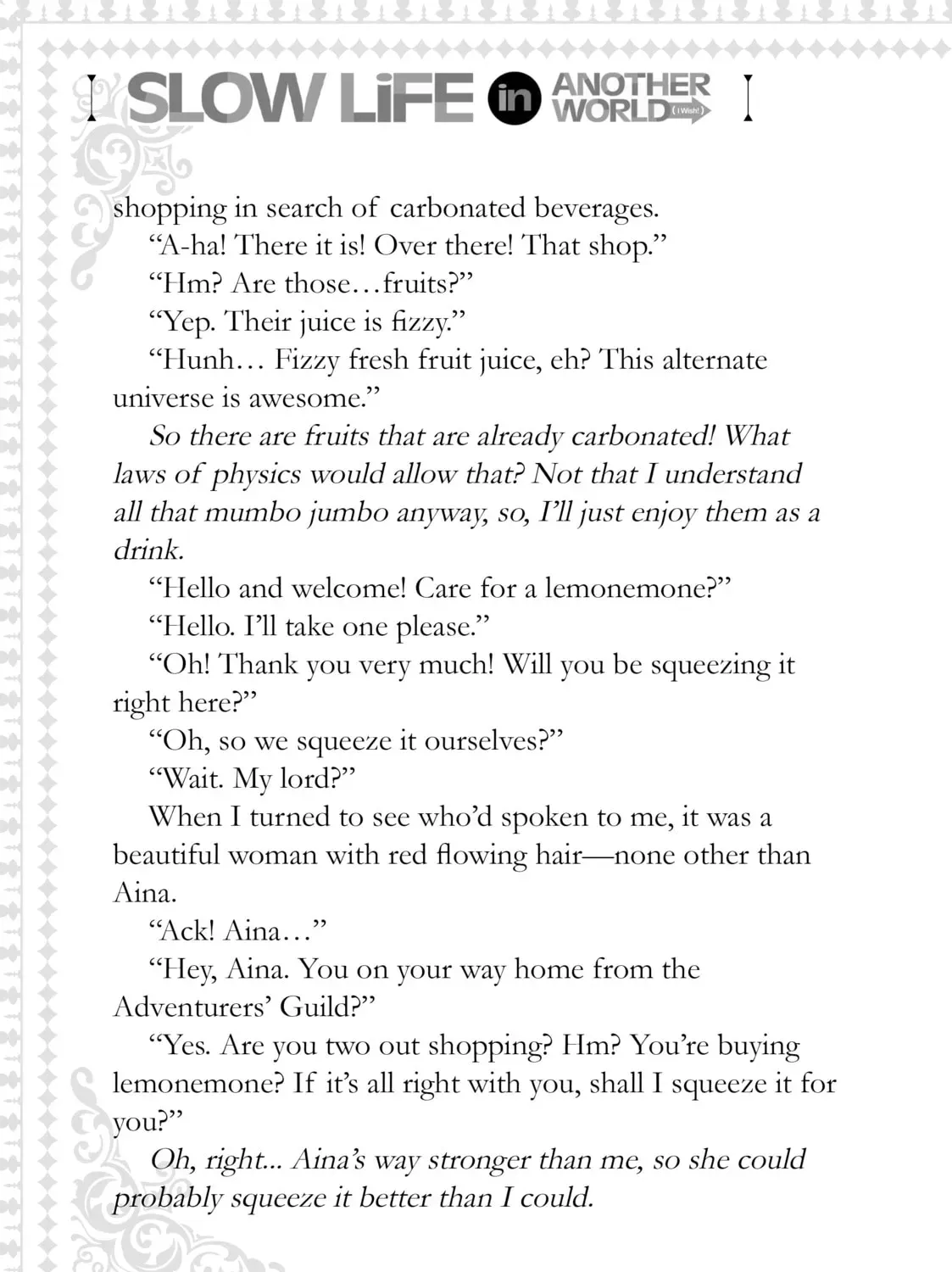 Slow Life In Another World (I Wish!) Chapter 0.3 page 5 - 