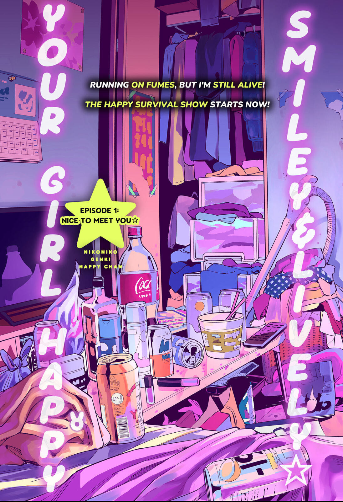 Smiley & Lively☆Your Girl Happy Chapter 1 page 3 - 