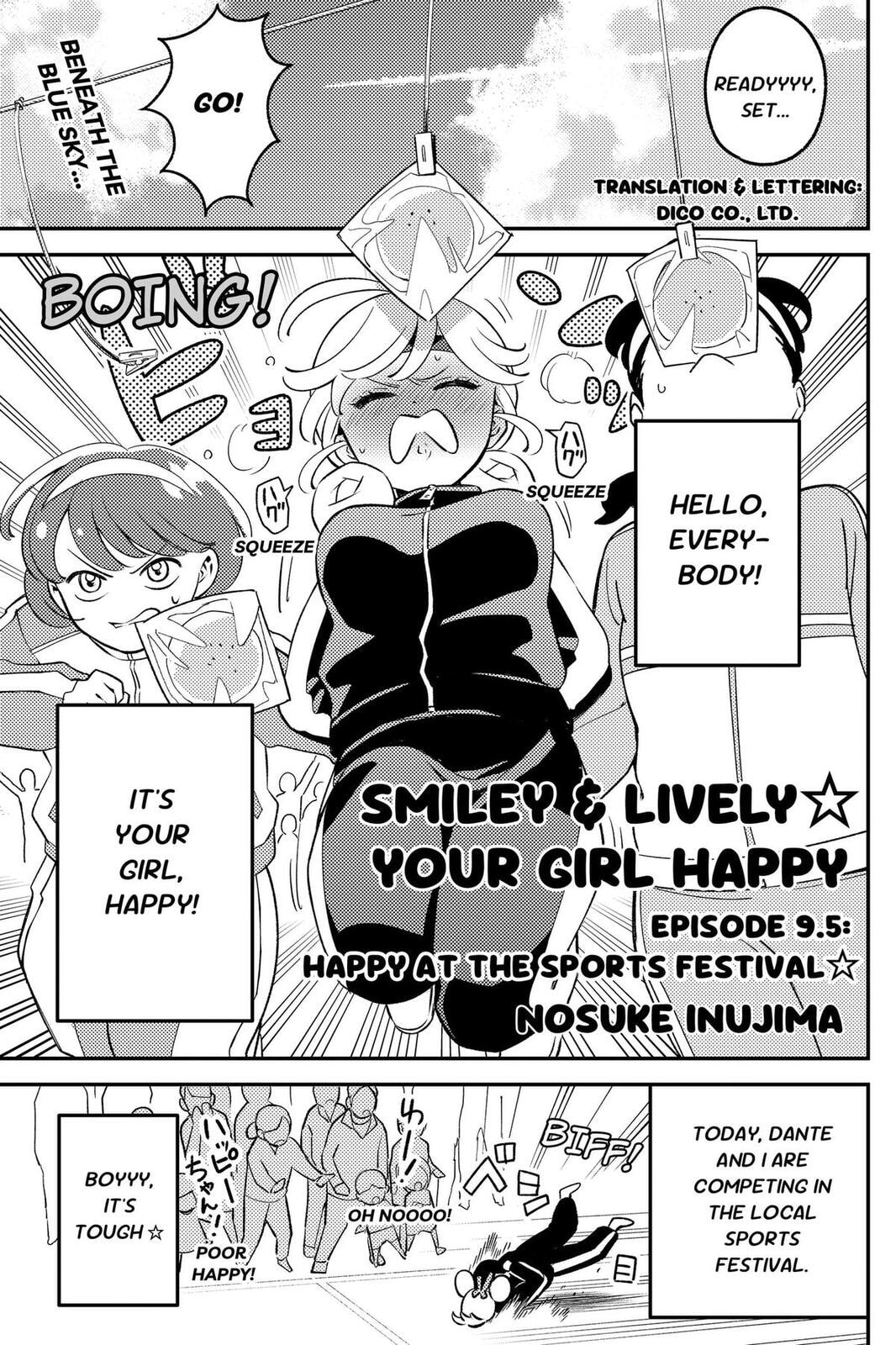Smiley & Lively☆Your Girl Happy Chapter 9.5 page 1 - 