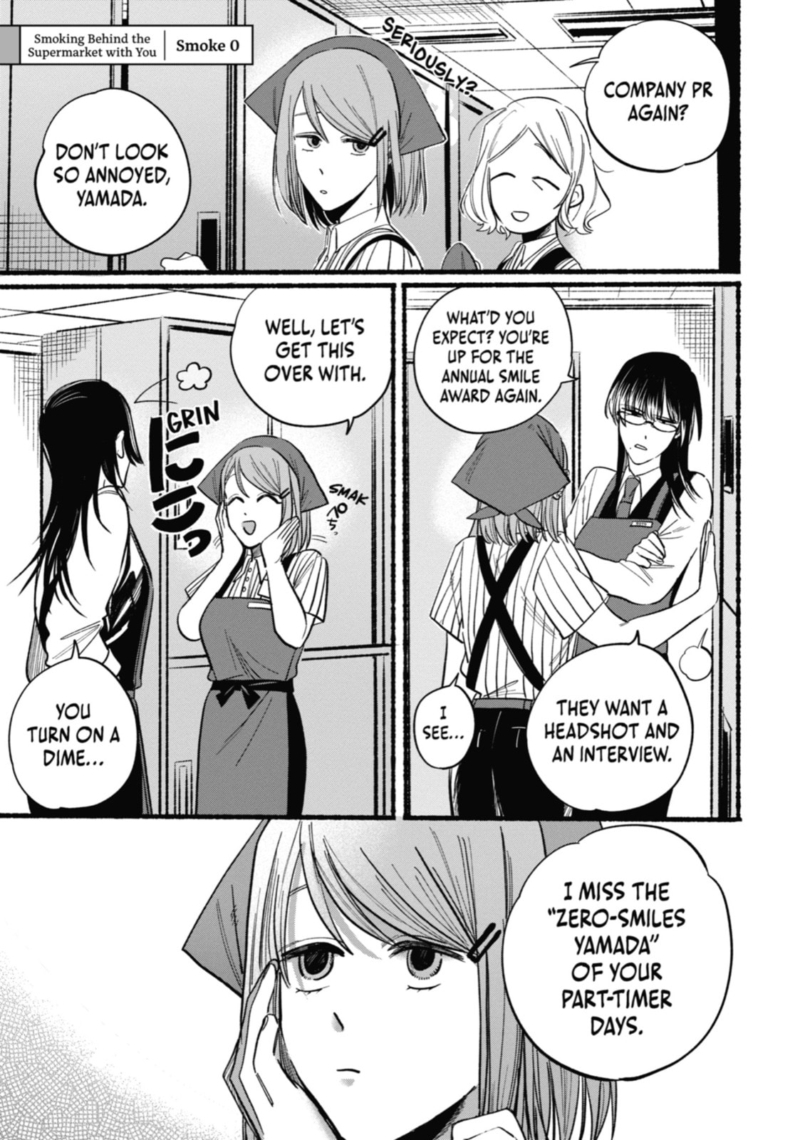Smoking Behind the Supermarket with You Chapter 0 page 1 - 