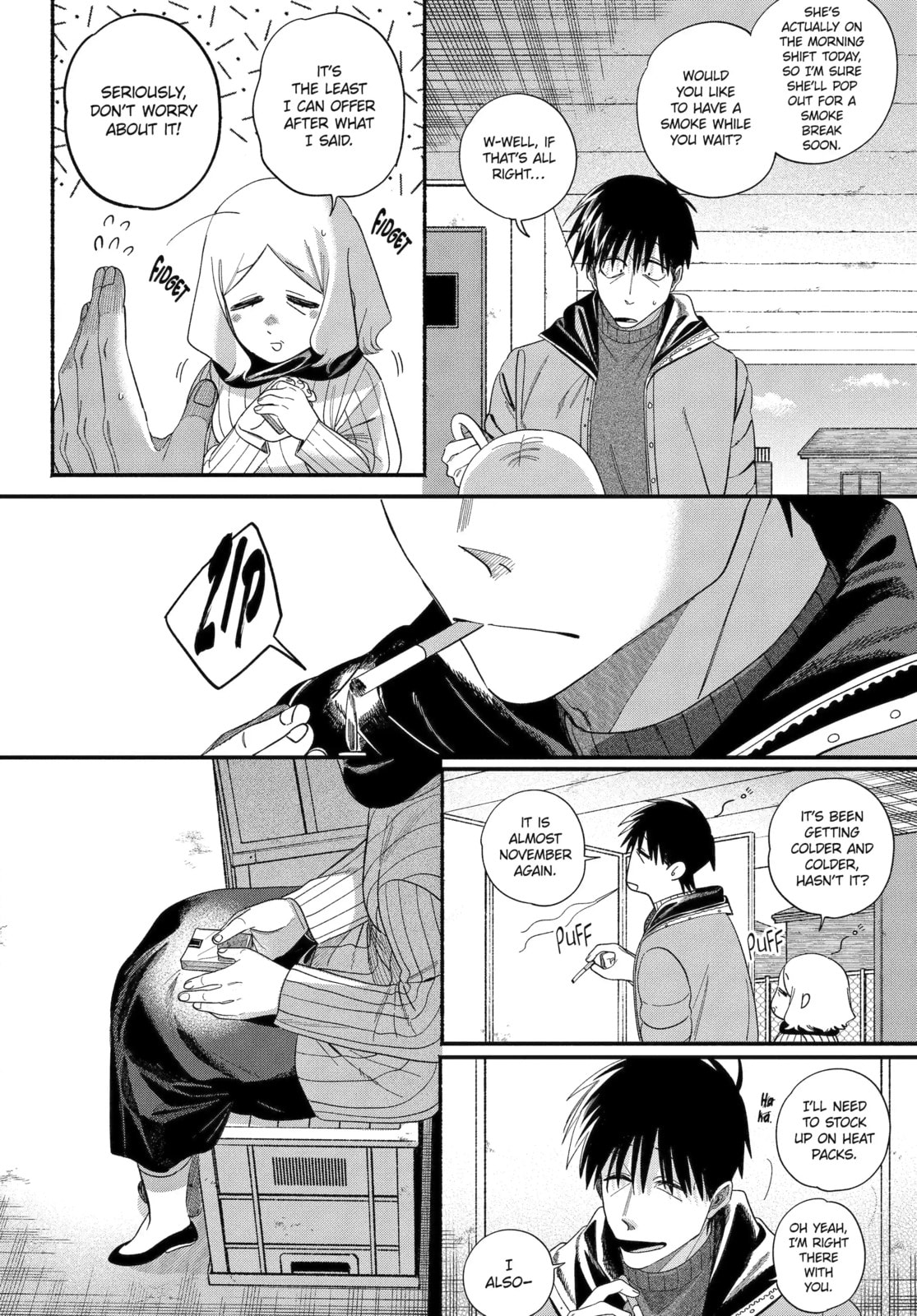 Smoking Behind the Supermarket with You Chapter 57.1 page 14 - 