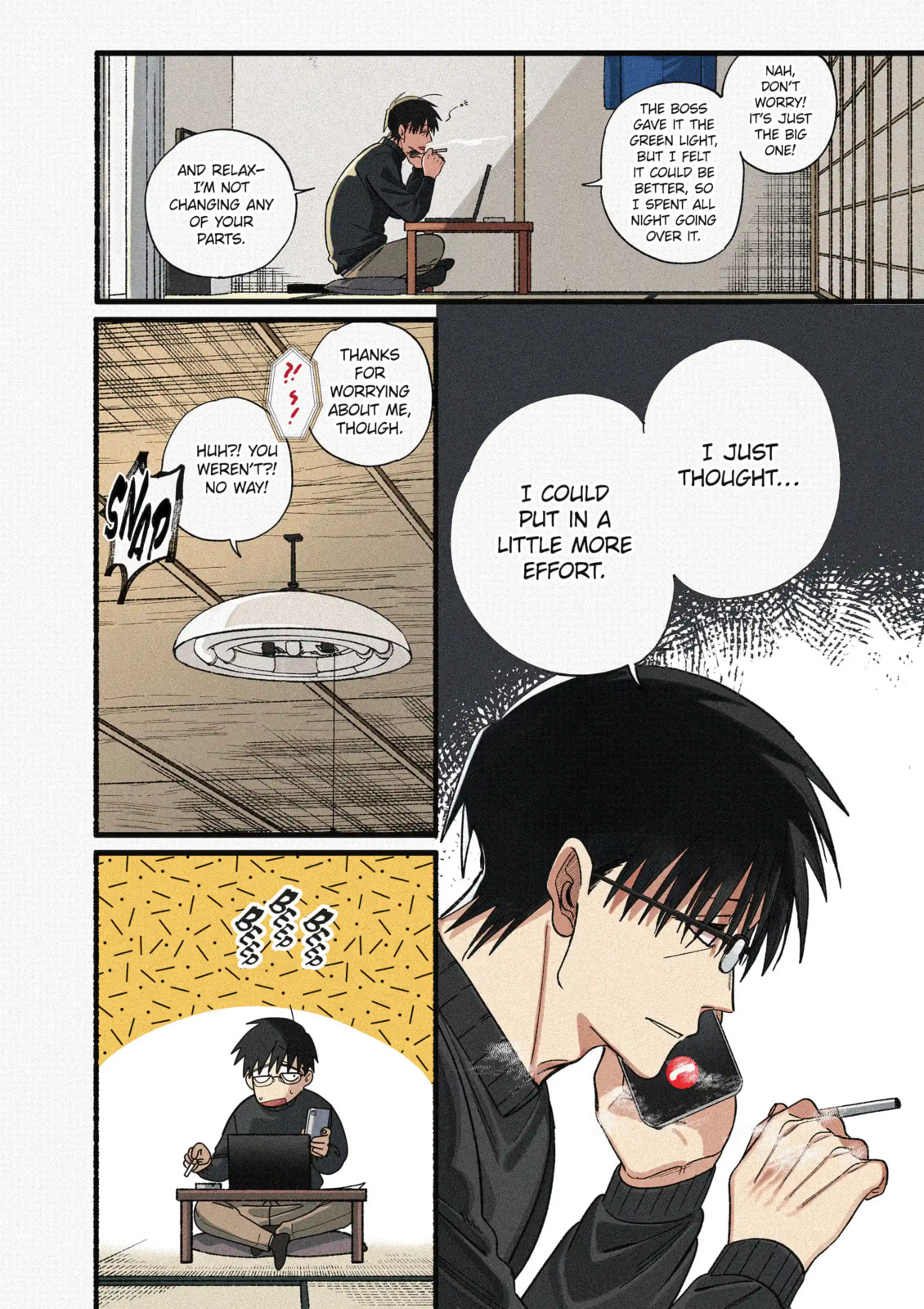 Smoking Behind the Supermarket with You Chapter 57.1 page 4 - 