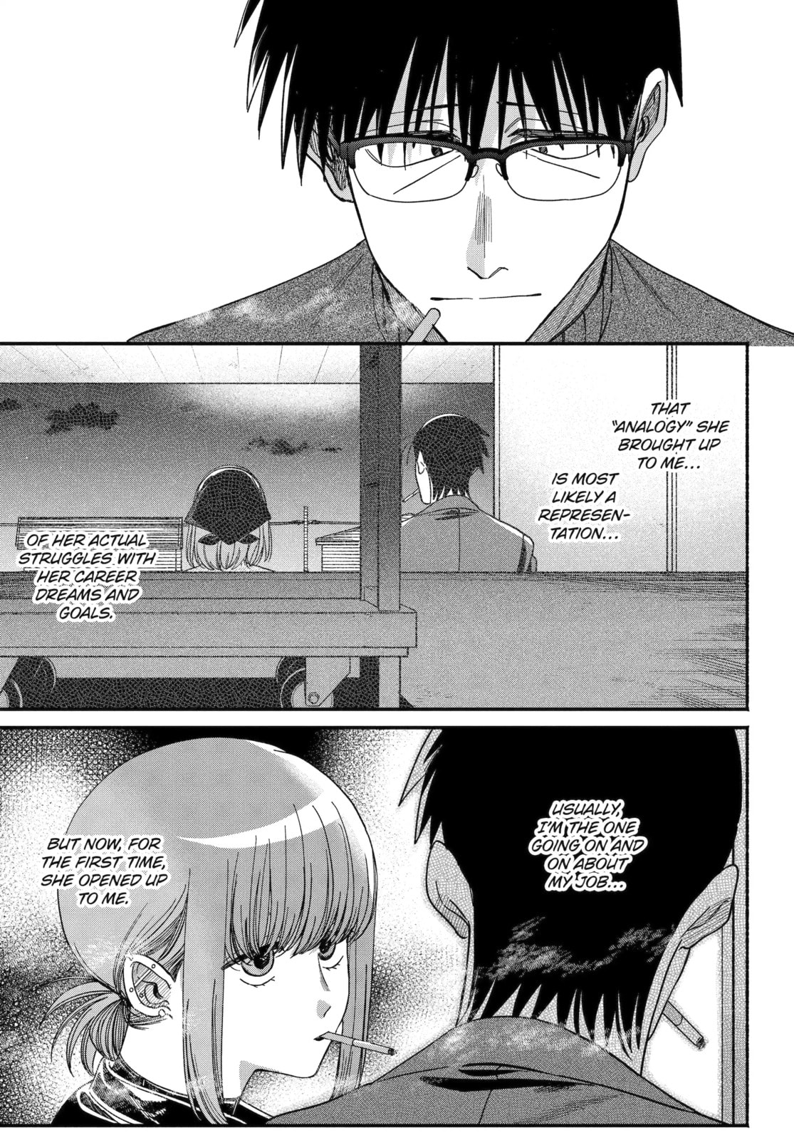 Smoking Behind the Supermarket with You Chapter 57.1 page 5 - 