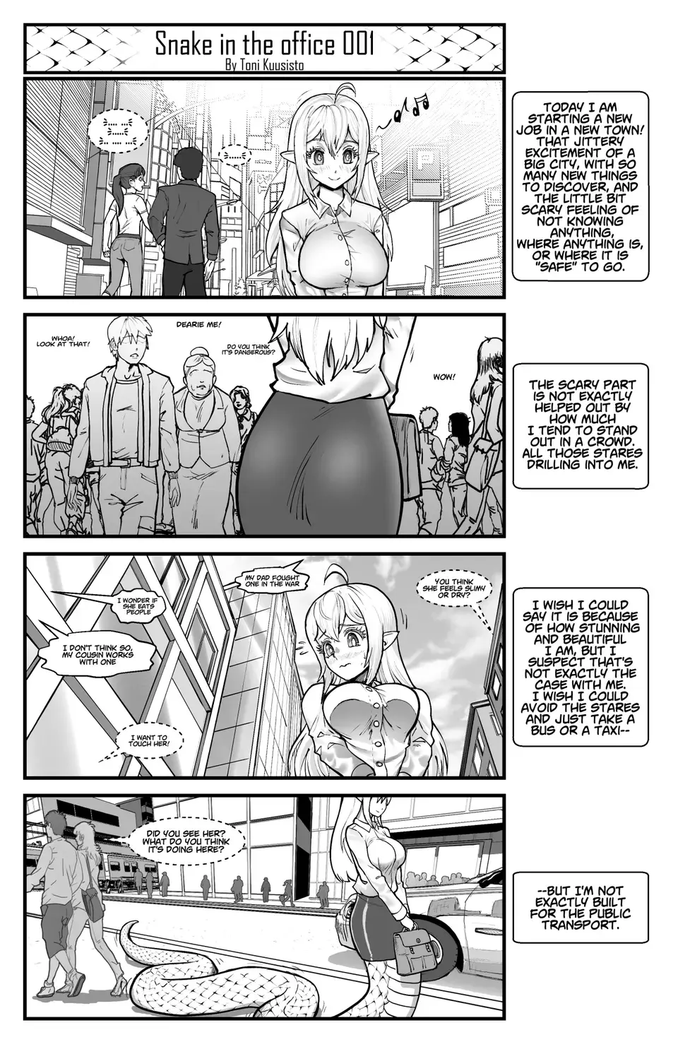 Snake In The Office Chapter 1 page 2 - 