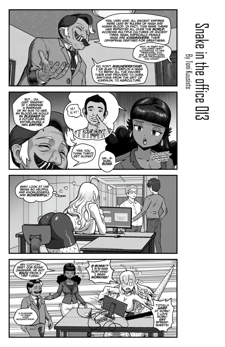 Snake In The Office Chapter 1 page 14 - 