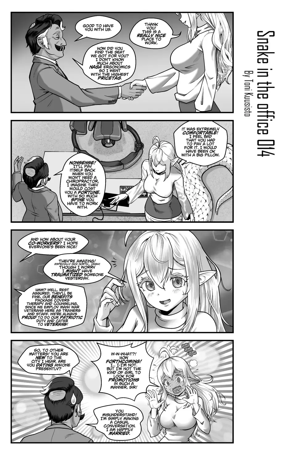 Snake In The Office Chapter 1 page 15 - 