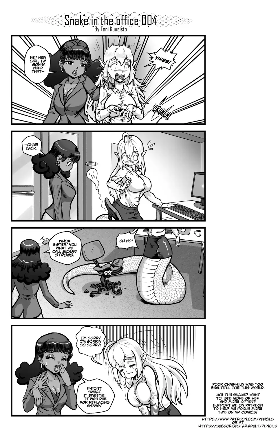 Snake In The Office Chapter 1 page 5 - 