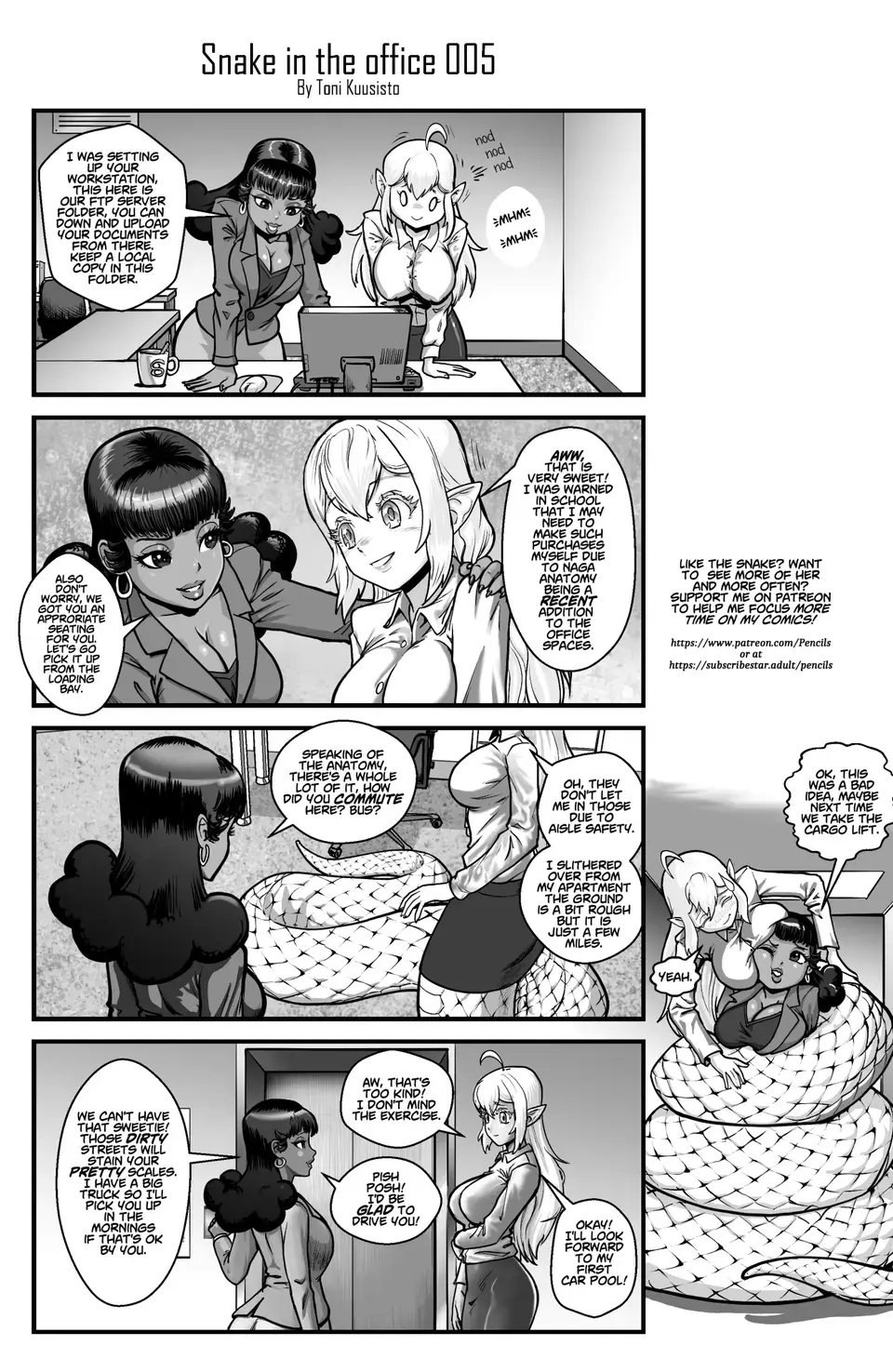 Snake In The Office Chapter 1 page 6 - 
