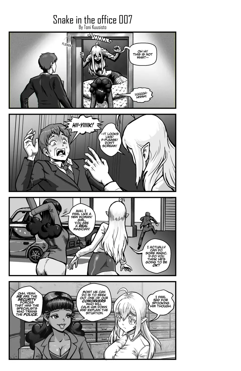 Snake In The Office Chapter 1 page 8 - 
