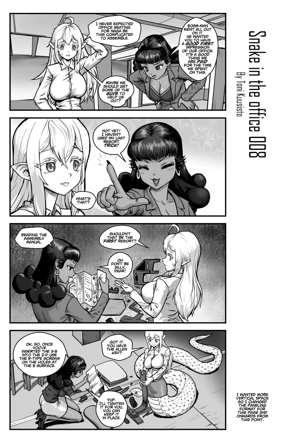 Snake In The Office Chapter 1 page 9 - 