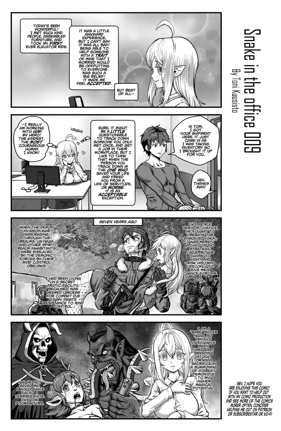 Snake In The Office Chapter 1 page 10 - 