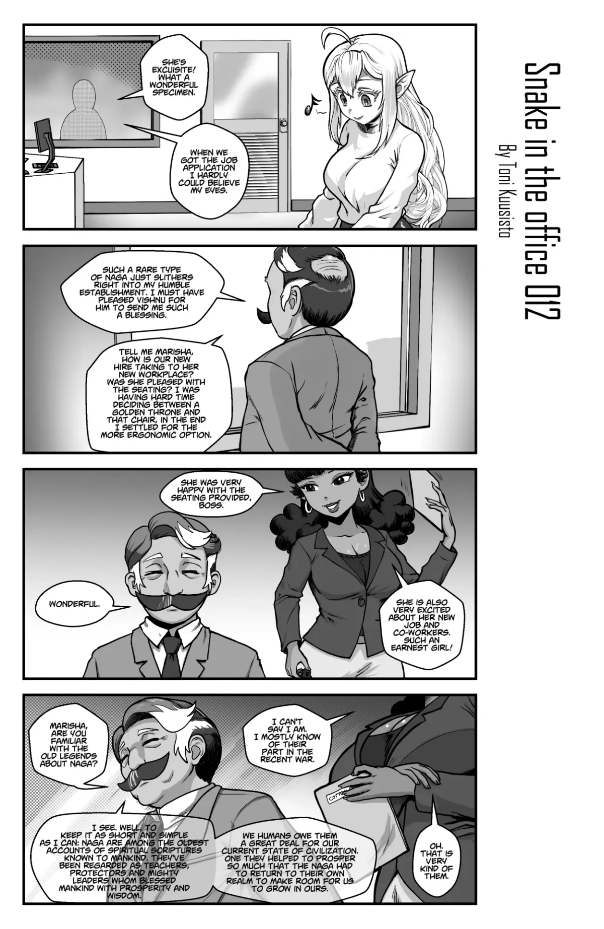 Snake In The Office Chapter 12 page 1 - 