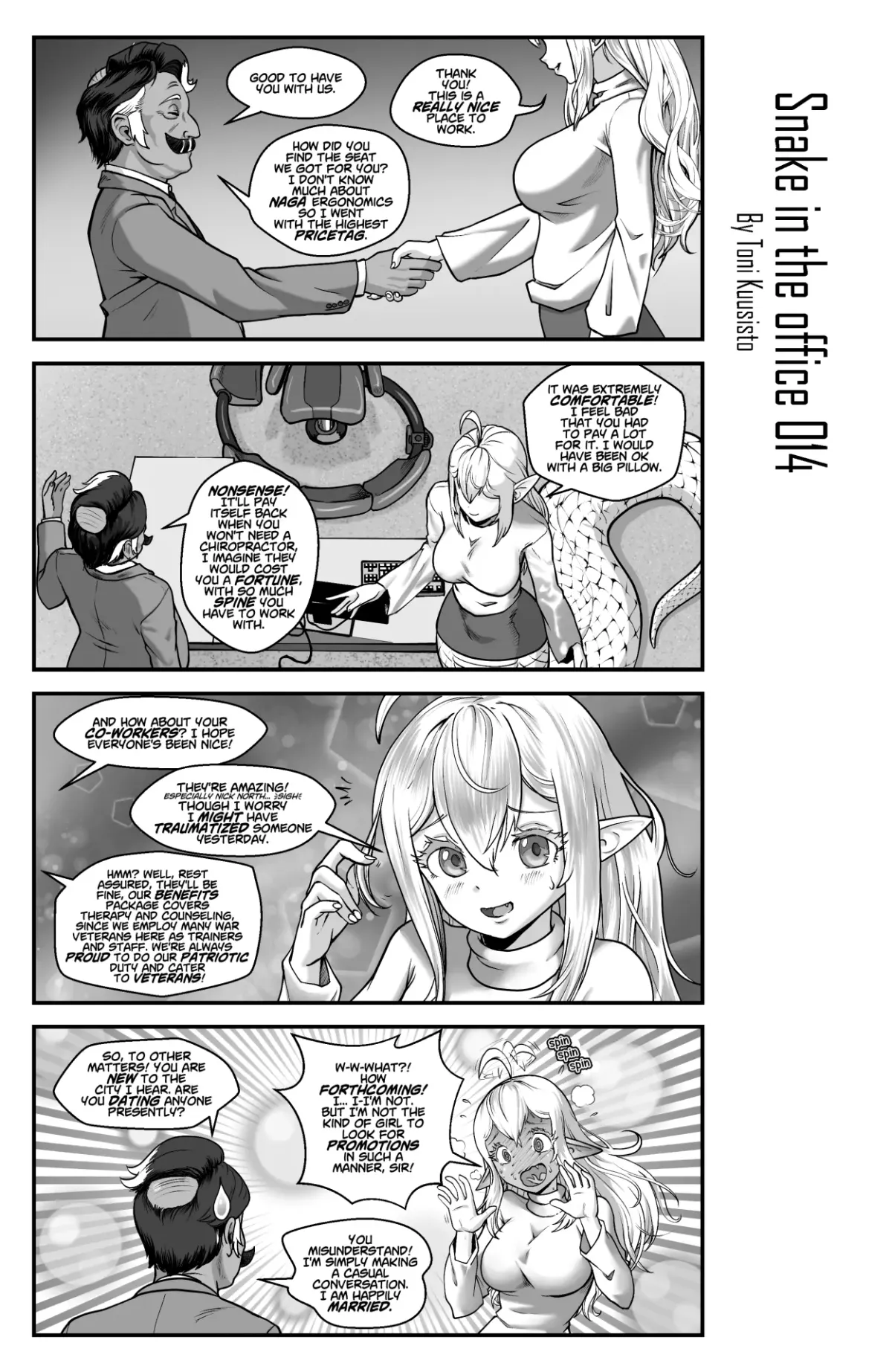 Snake In The Office Chapter 14 page 1 - 