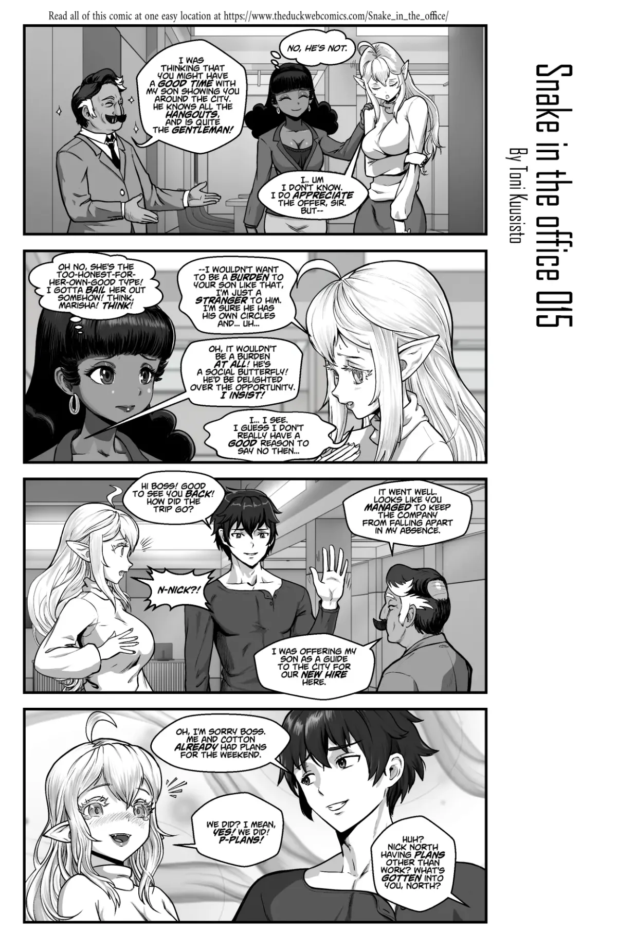 Snake In The Office Chapter 15 page 1 - 