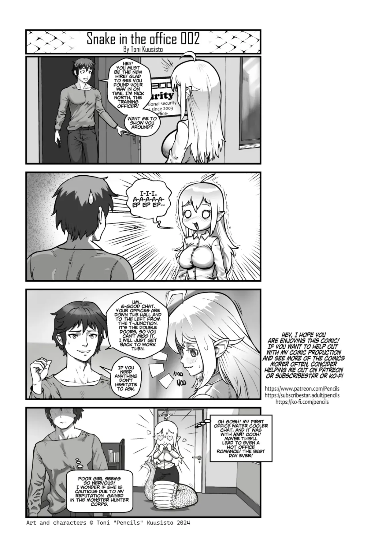 Snake In The Office Chapter 2 page 1 - 