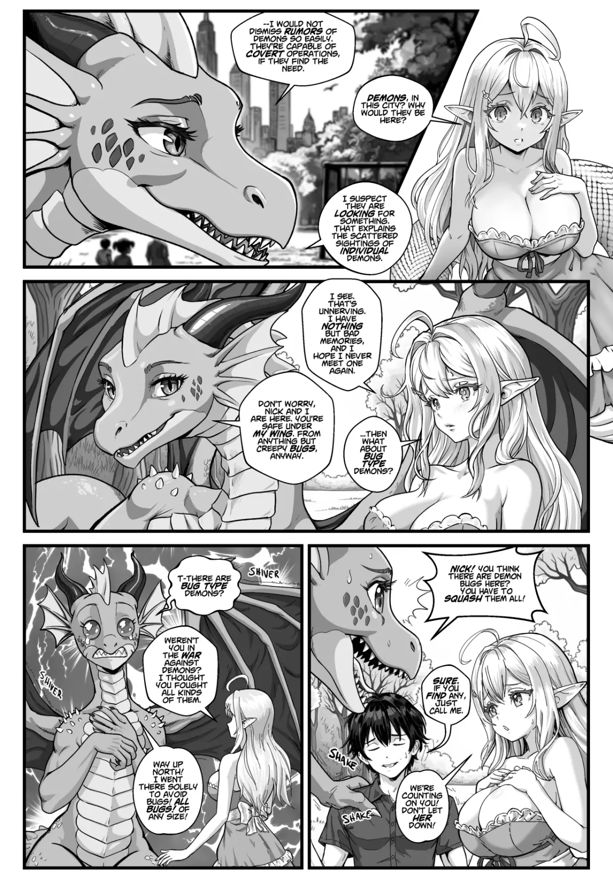Snake In The Office Chapter 9 page 1 - 