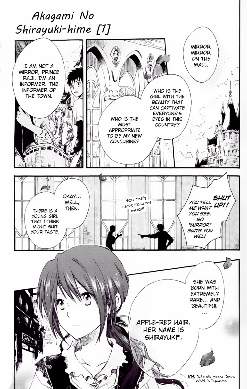 Snow White with the Red Hair Chapter 1.1 page 4 - 