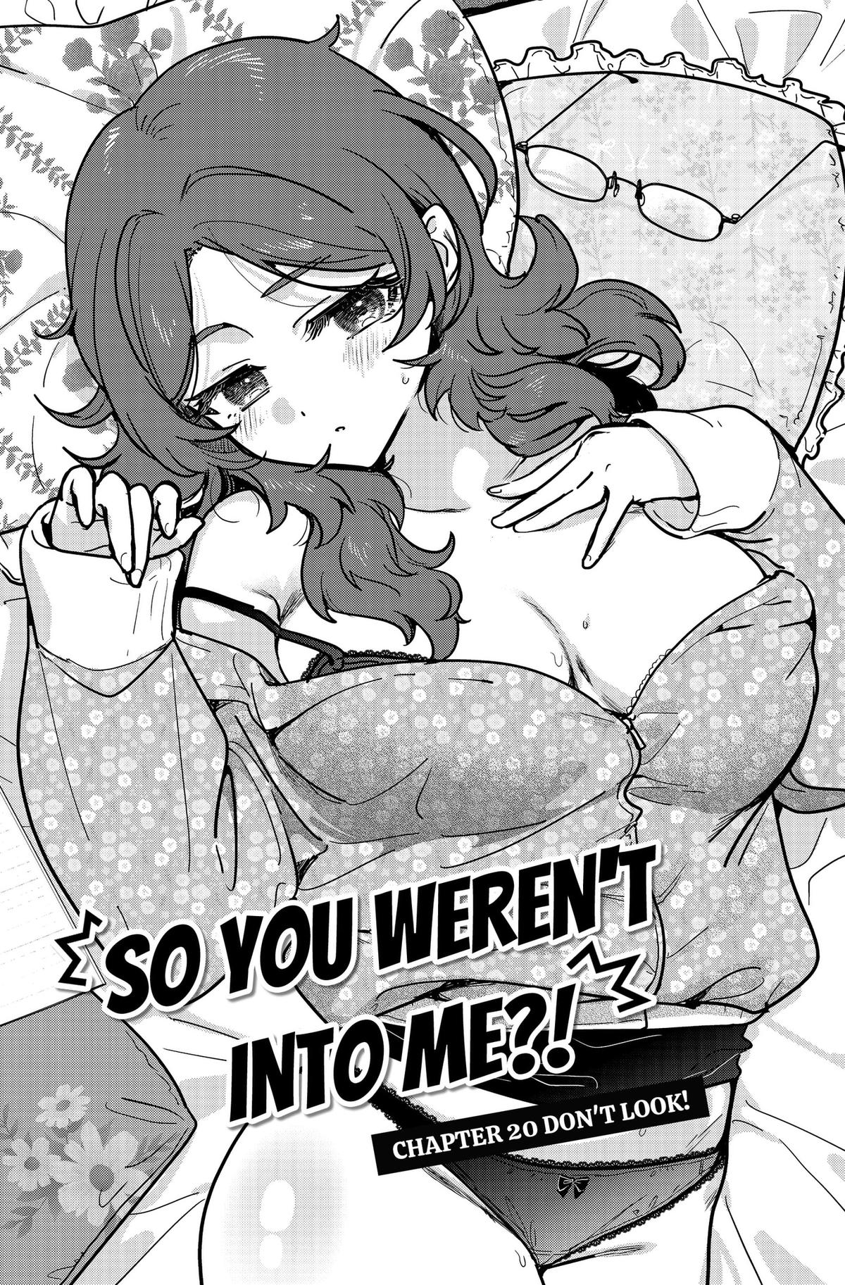 So you weren