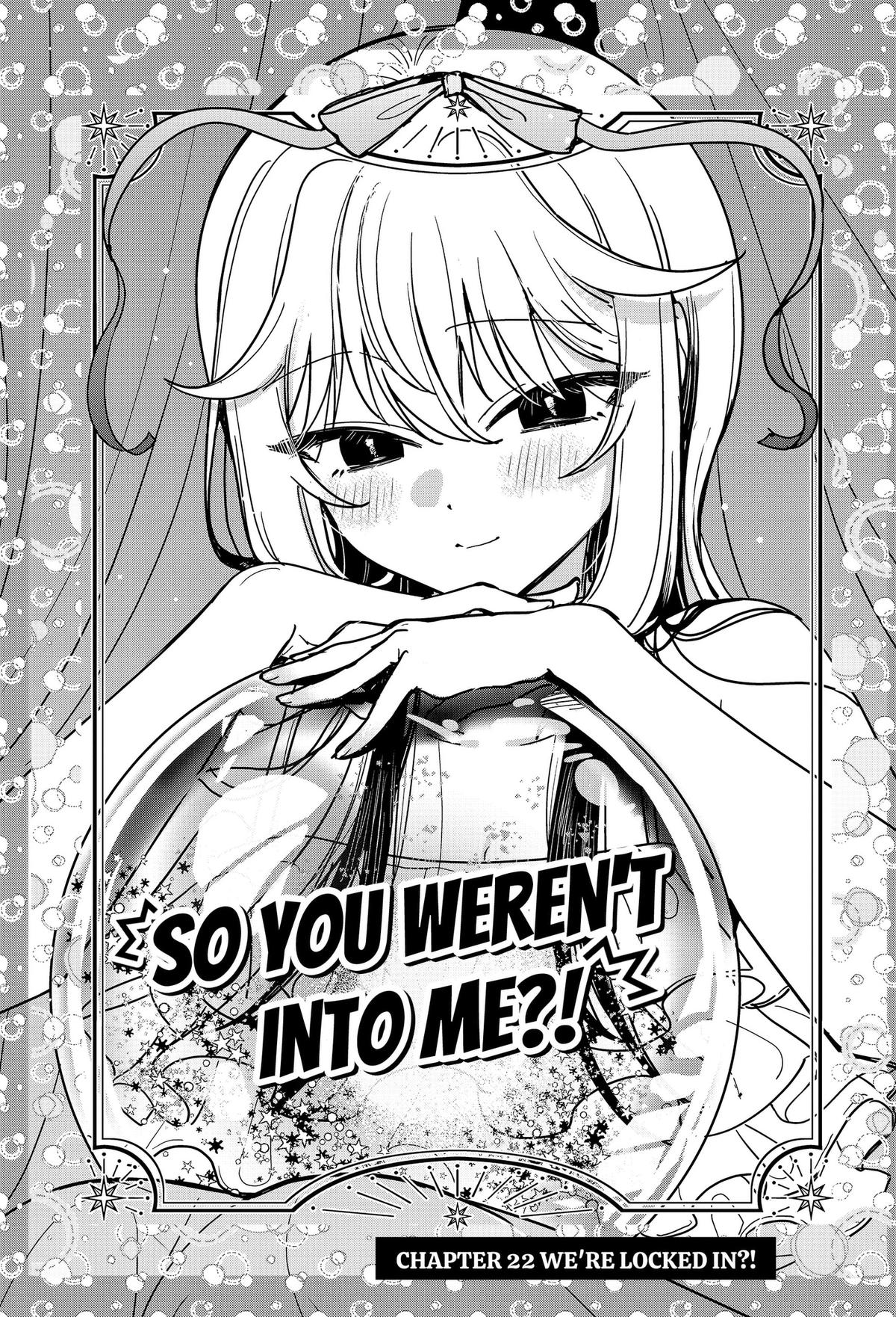 So you weren